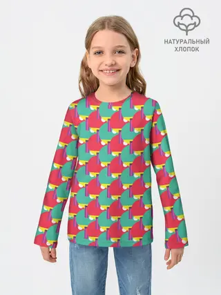Детский лонгслив / Пинг-понг