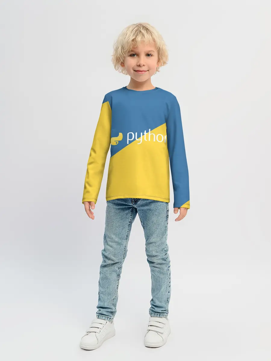 Детский лонгслив / Python