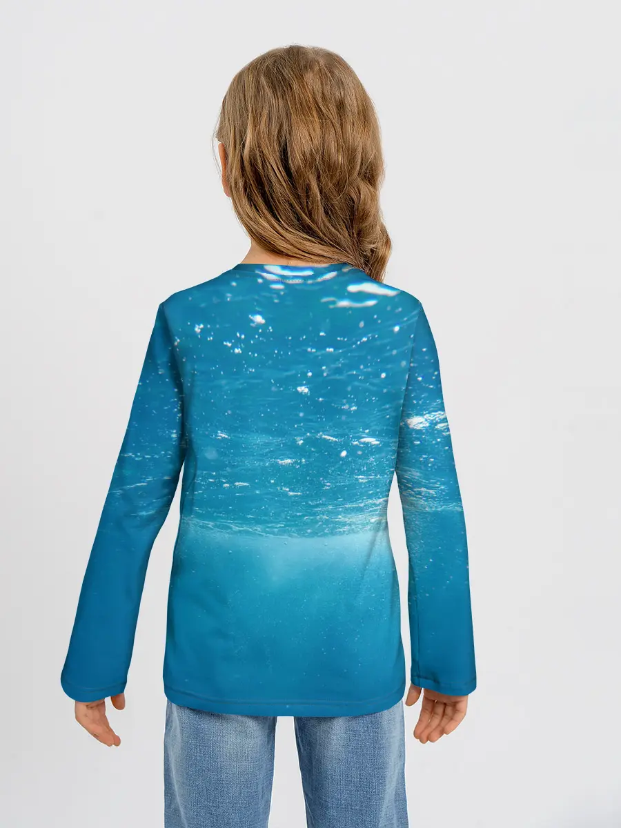 Детский лонгслив / дайвинг