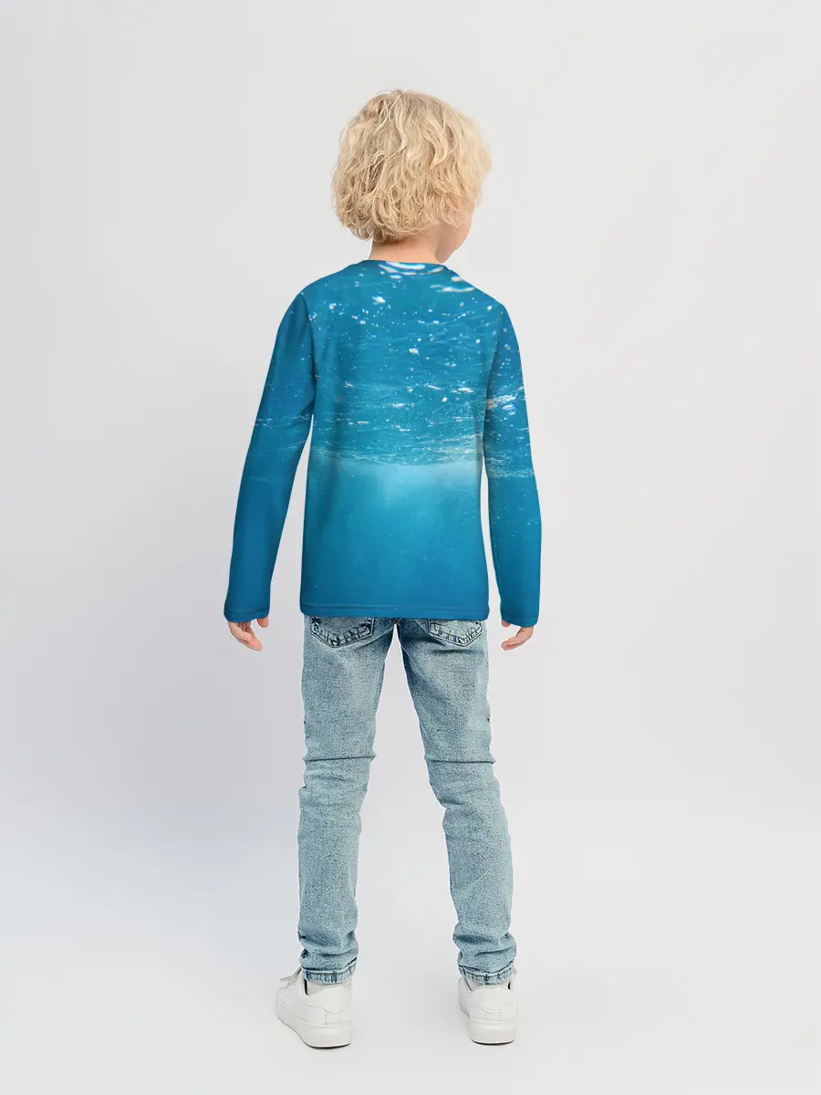 Детский лонгслив / дайвинг