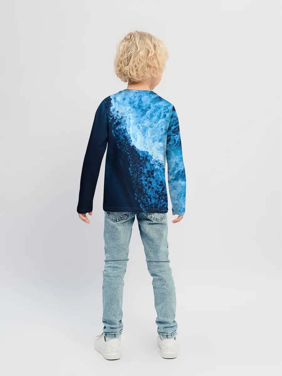 Детский лонгслив / море