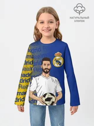 Детский лонгслив / СЕРХИО РАМОС / РЕАЛ МАДРИД