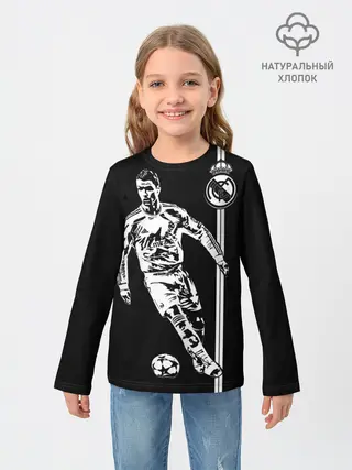 Детский лонгслив / Криштиану Роналду