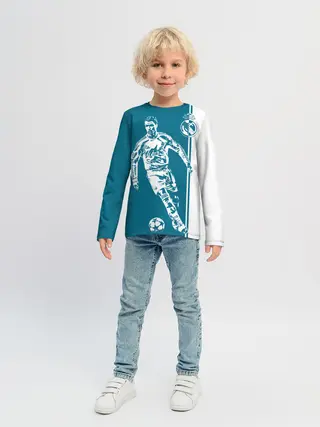 Детский лонгслив / Криштиану Роналду