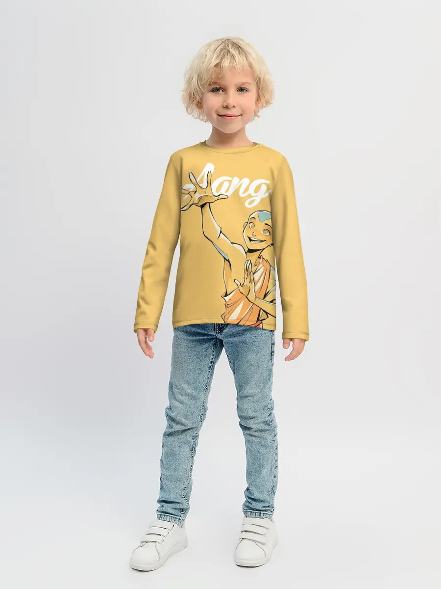 Детский лонгслив / Aang last airbender