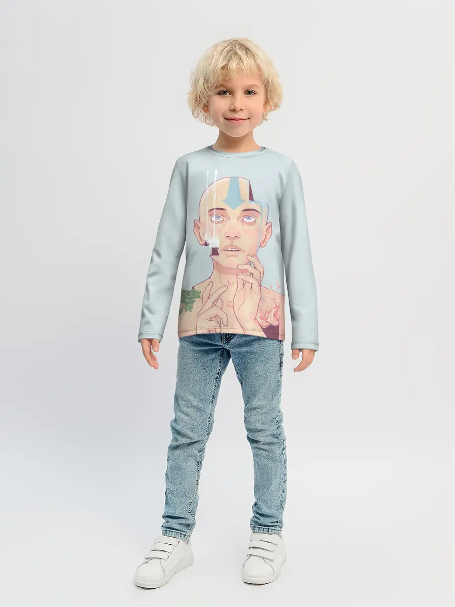 Детский лонгслив / The last airbender