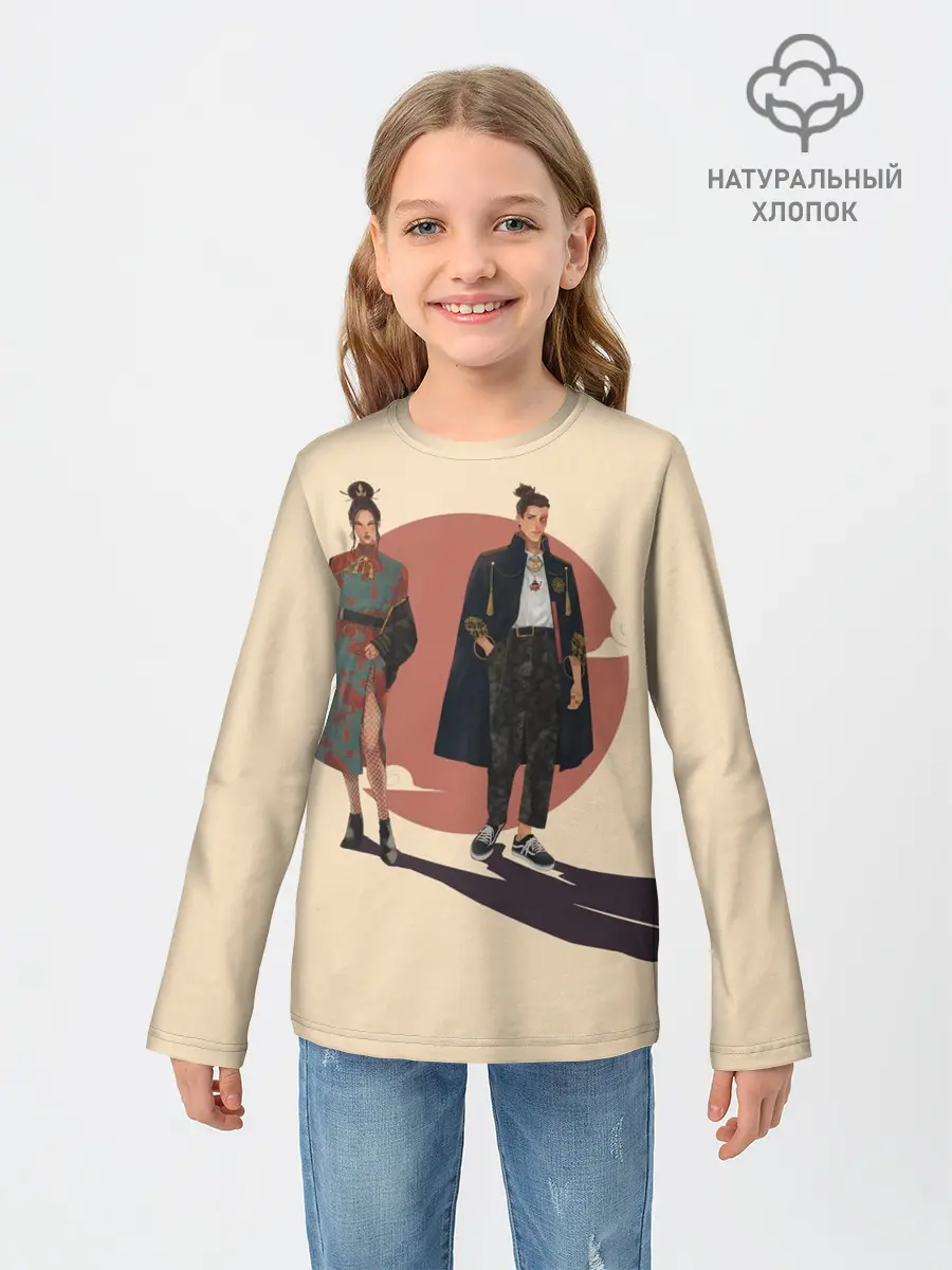 Детский лонгслив / Катара и Сокка