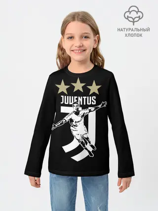 Детский лонгслив / Криштиану Роналду