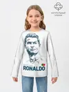 Детский лонгслив / Криштиану Роналду