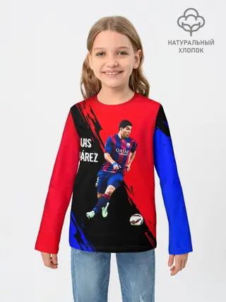 Детский лонгслив / Луис Суарес