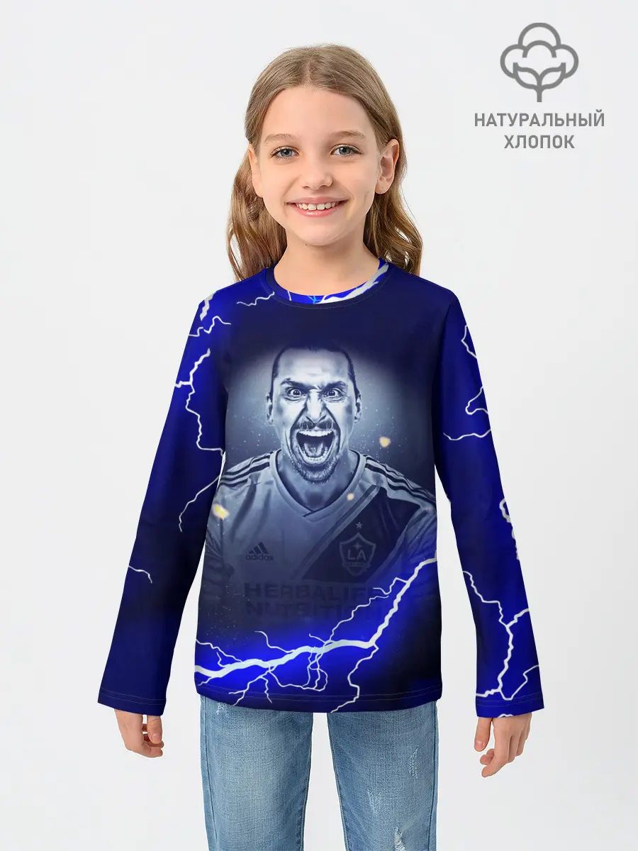 Детский лонгслив / Златан Ибрагимович | ZLATAN