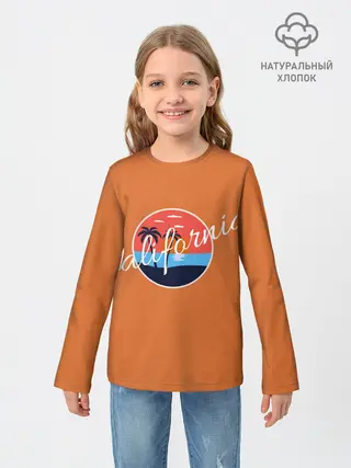 Детский лонгслив / California