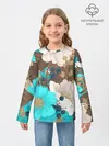 Детский лонгслив / Красивые цвеТы