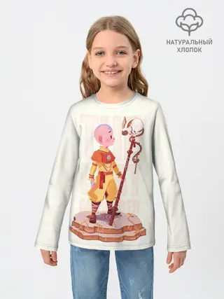 Детский лонгслив / The last airbender