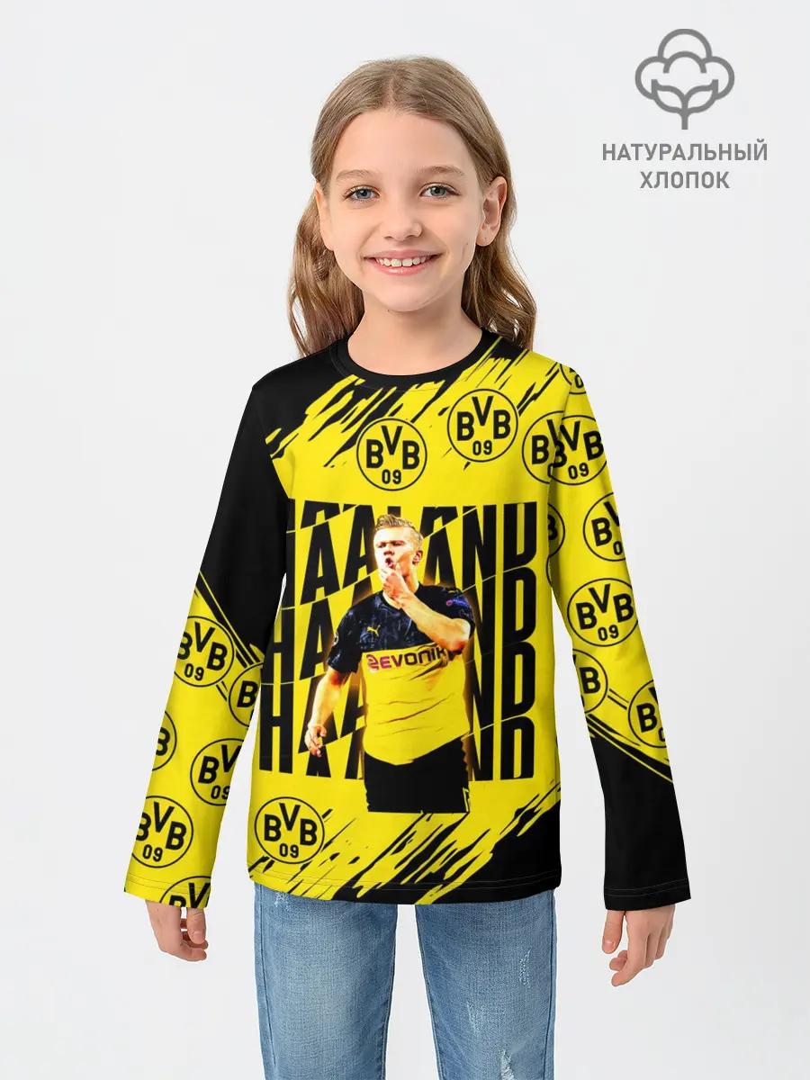 Детский лонгслив / ЭРЛИНГ ХОЛАНД / ERLING HAALAND