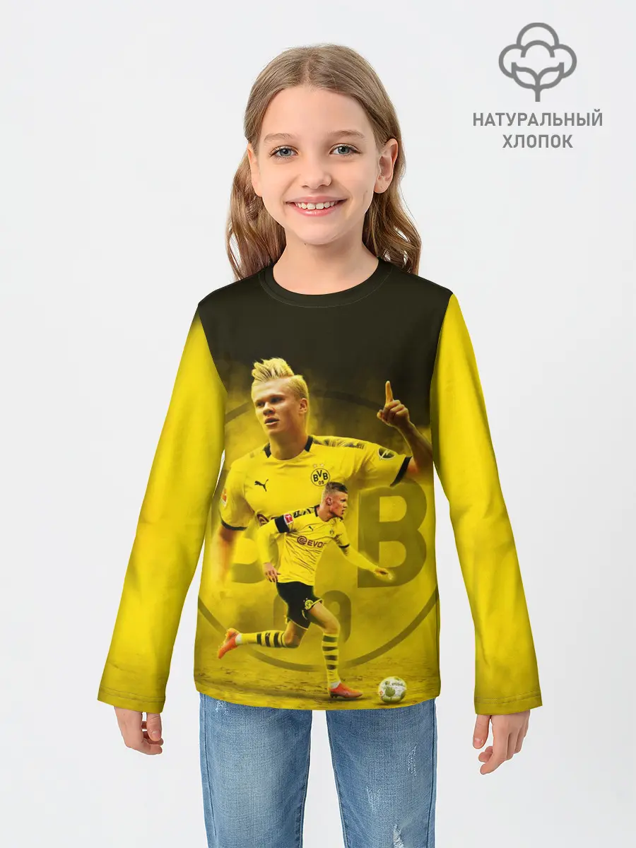 Детский лонгслив / ЭРЛИНГ ХОЛАНД / ERLING HAALAND