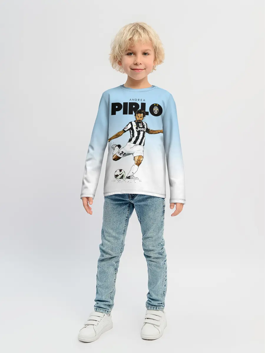 Детский лонгслив / Андреа Пирло