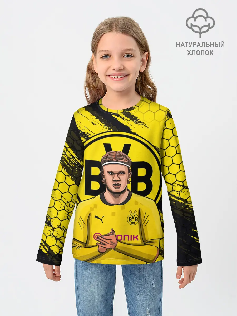 Детский лонгслив / ЭРЛИНГ ХОЛАНД / ERLING HAALAND