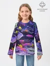 Детский лонгслив / Коралловые рыбки