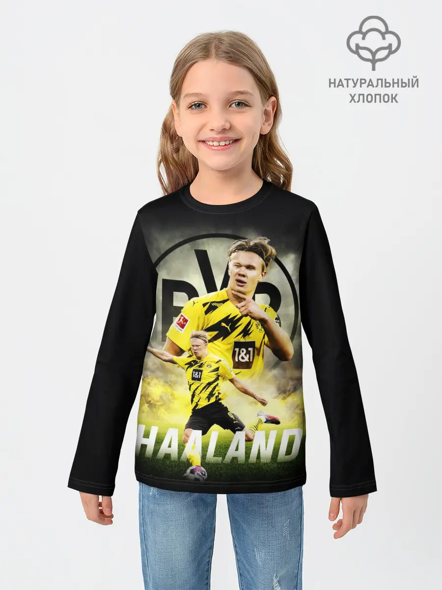 Детский лонгслив / ЭРЛИНГ ХОЛАНД / ERLING HAALAND
