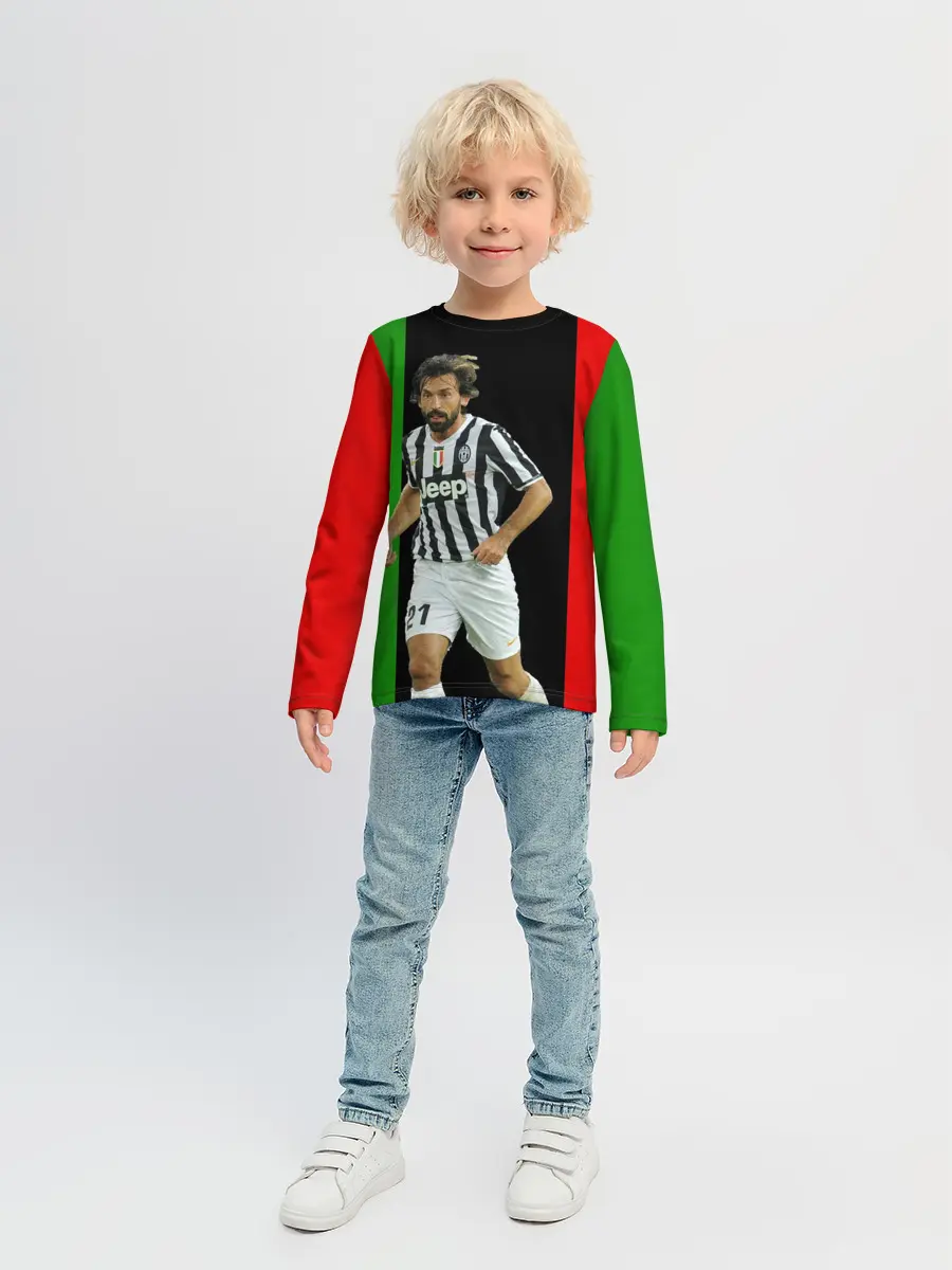 Детский лонгслив / Andrea Pirlo