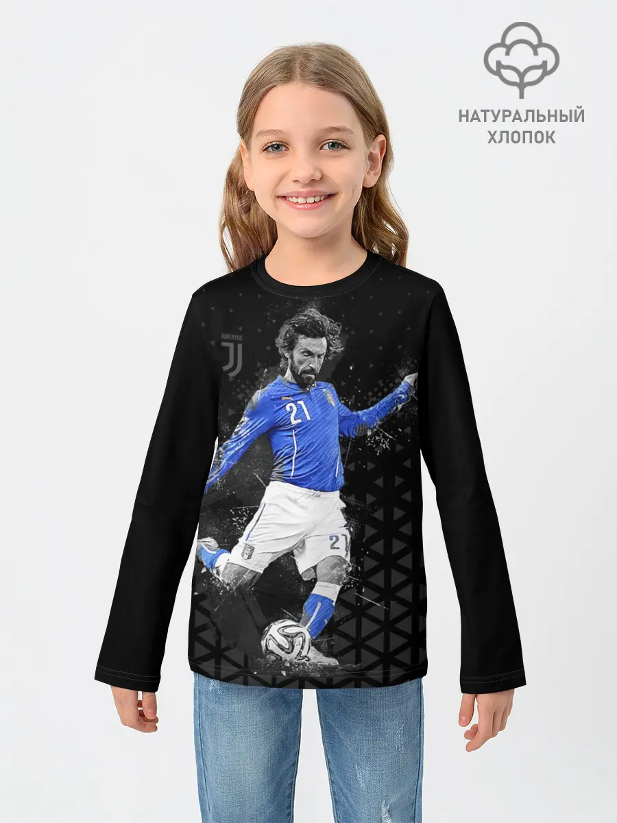 Детский лонгслив / Andrea Pirlo