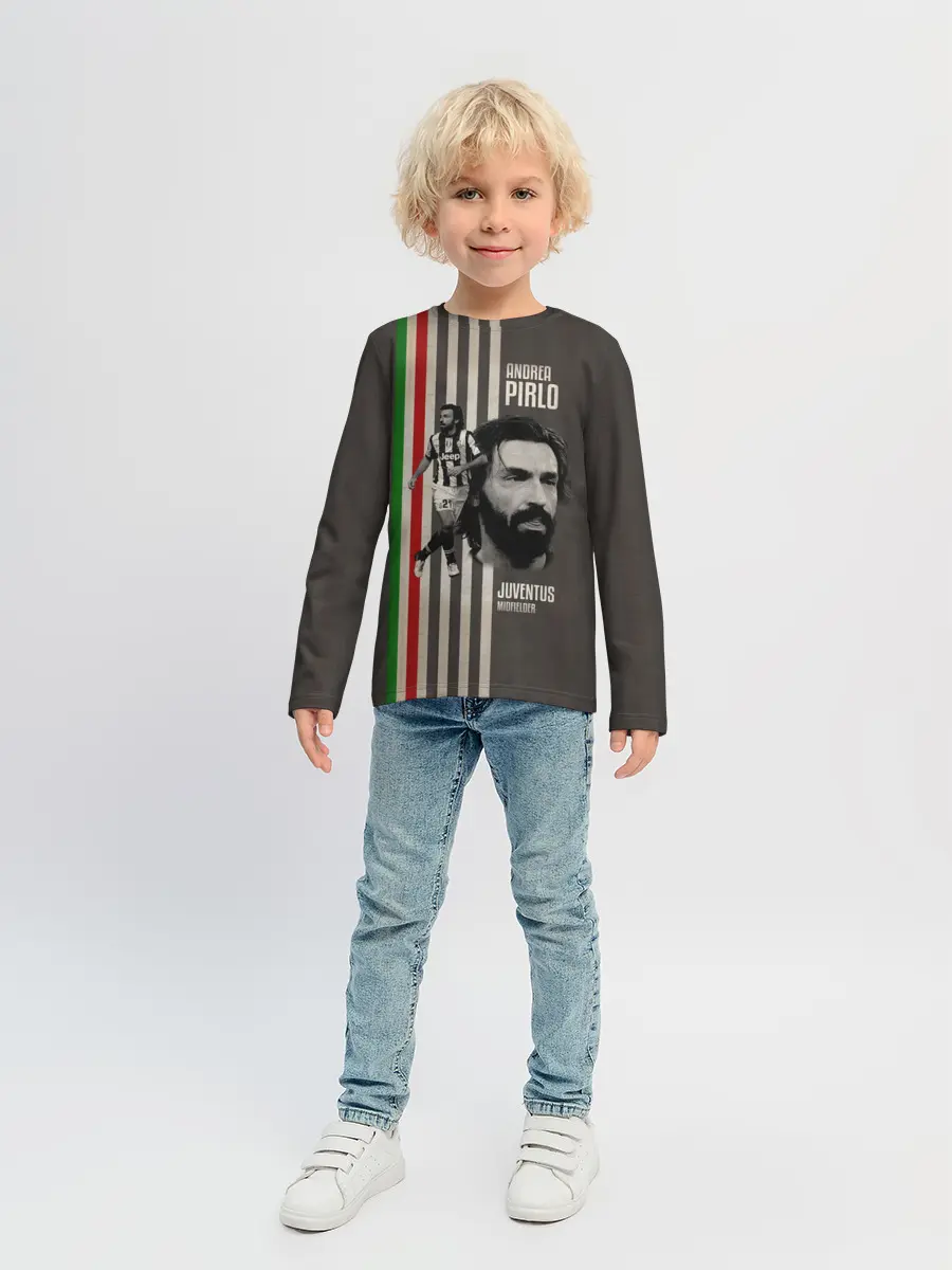 Детский лонгслив / Andrea Pirlo