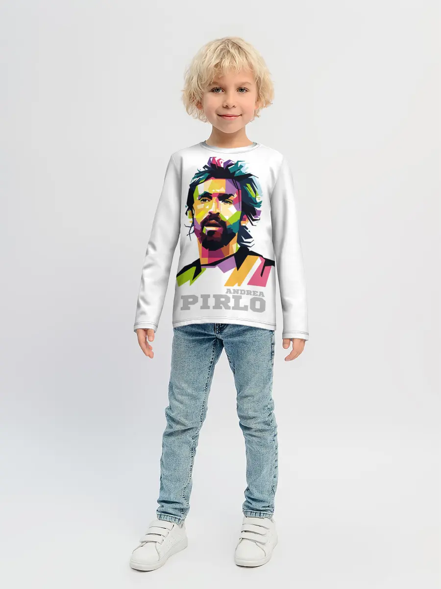 Детский лонгслив / Андреа Пирло