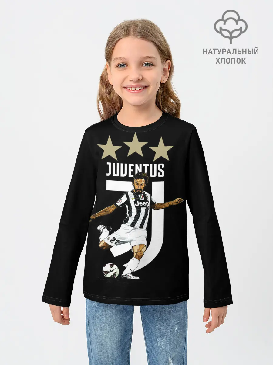 Детский лонгслив / Андреа Пирло