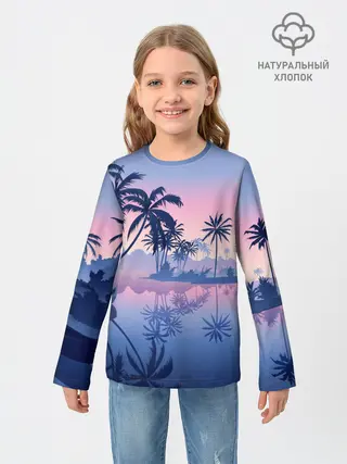Детский лонгслив / Тихая заводь