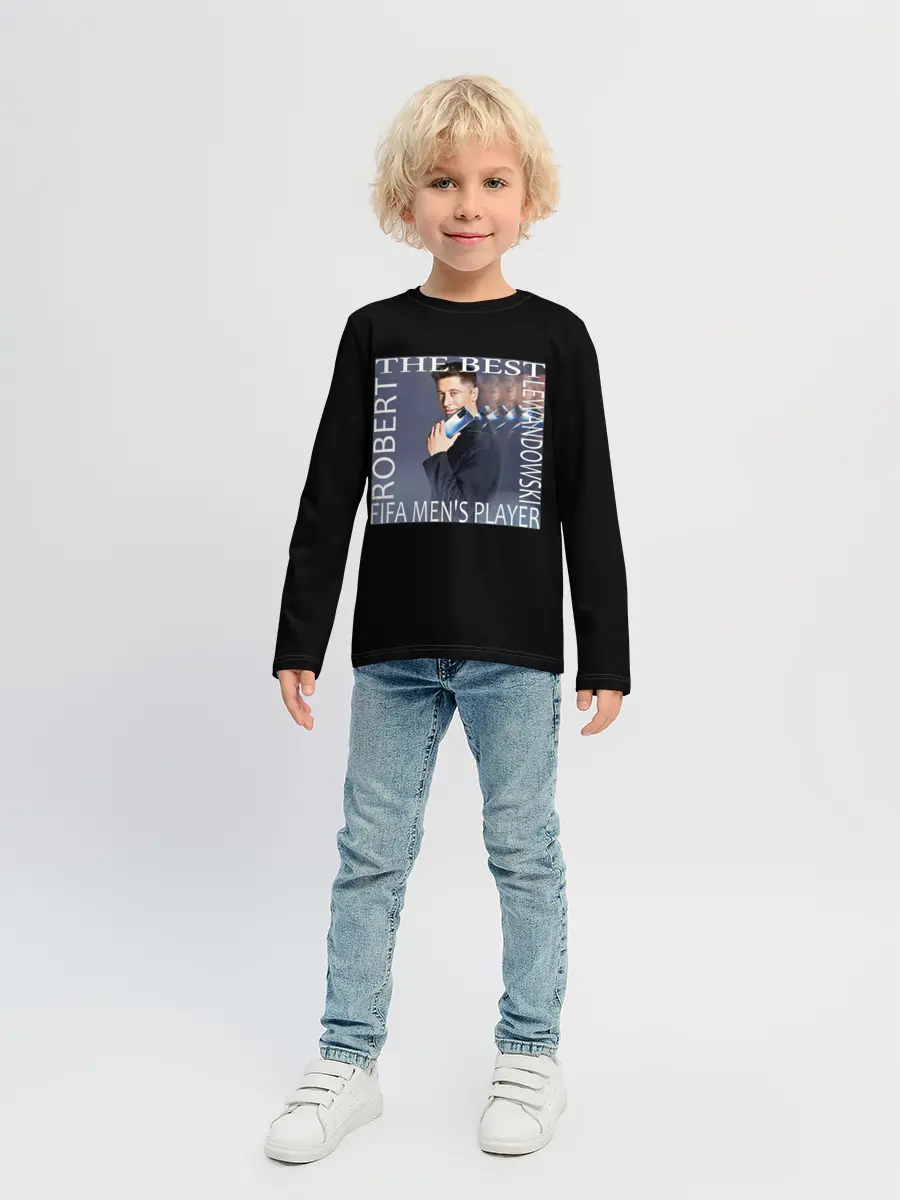 Детский лонгслив / Роберт Левандовски