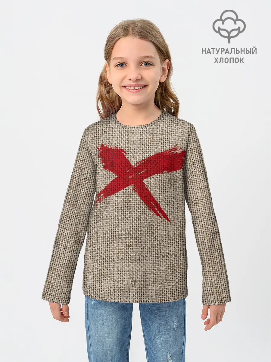 Детский лонгслив / Red Cross