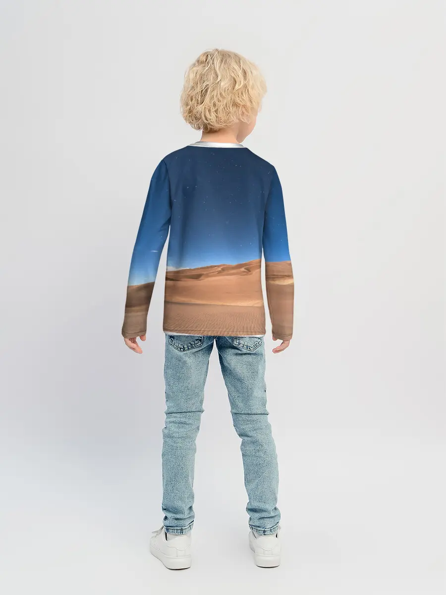 Детский лонгслив / Пустыня