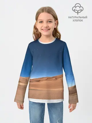 Детский лонгслив / Пустыня