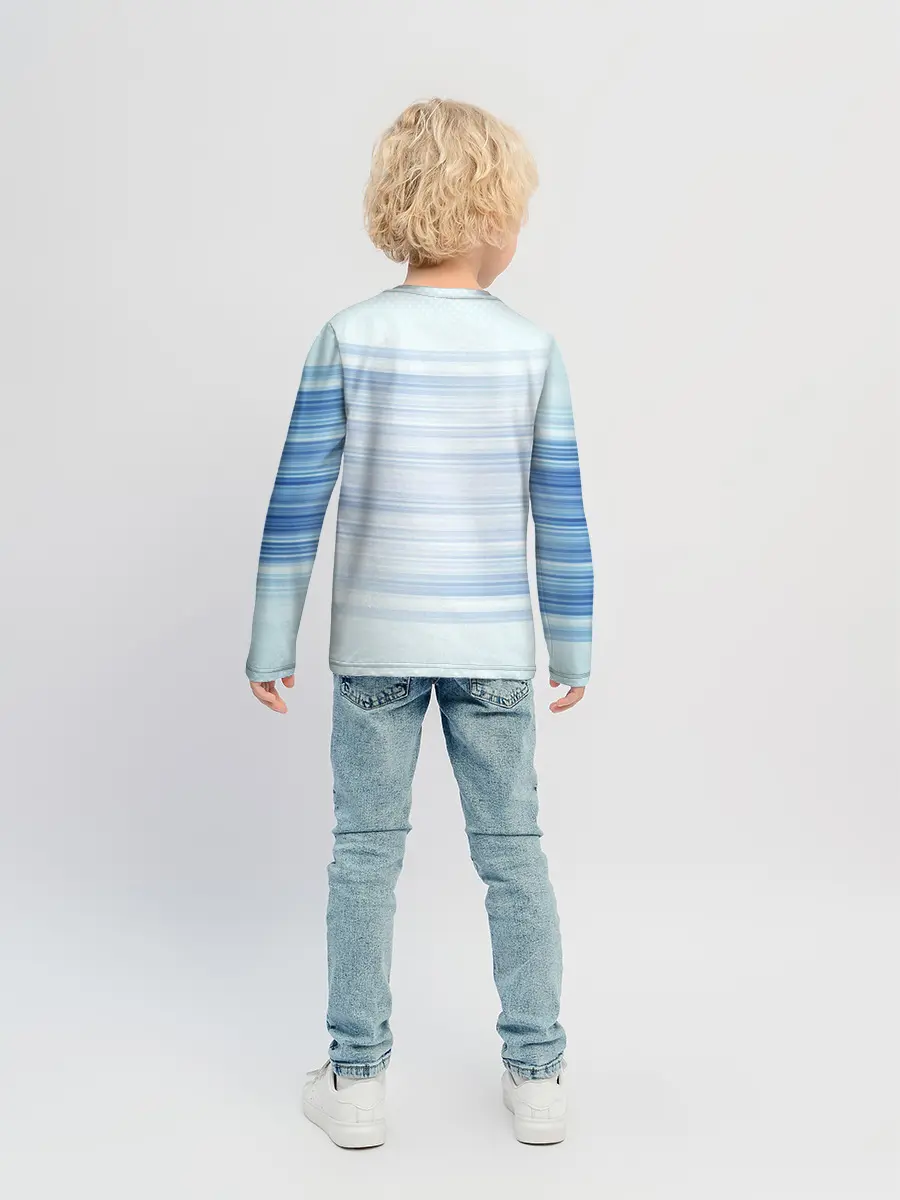 Детский лонгслив / Дельфин