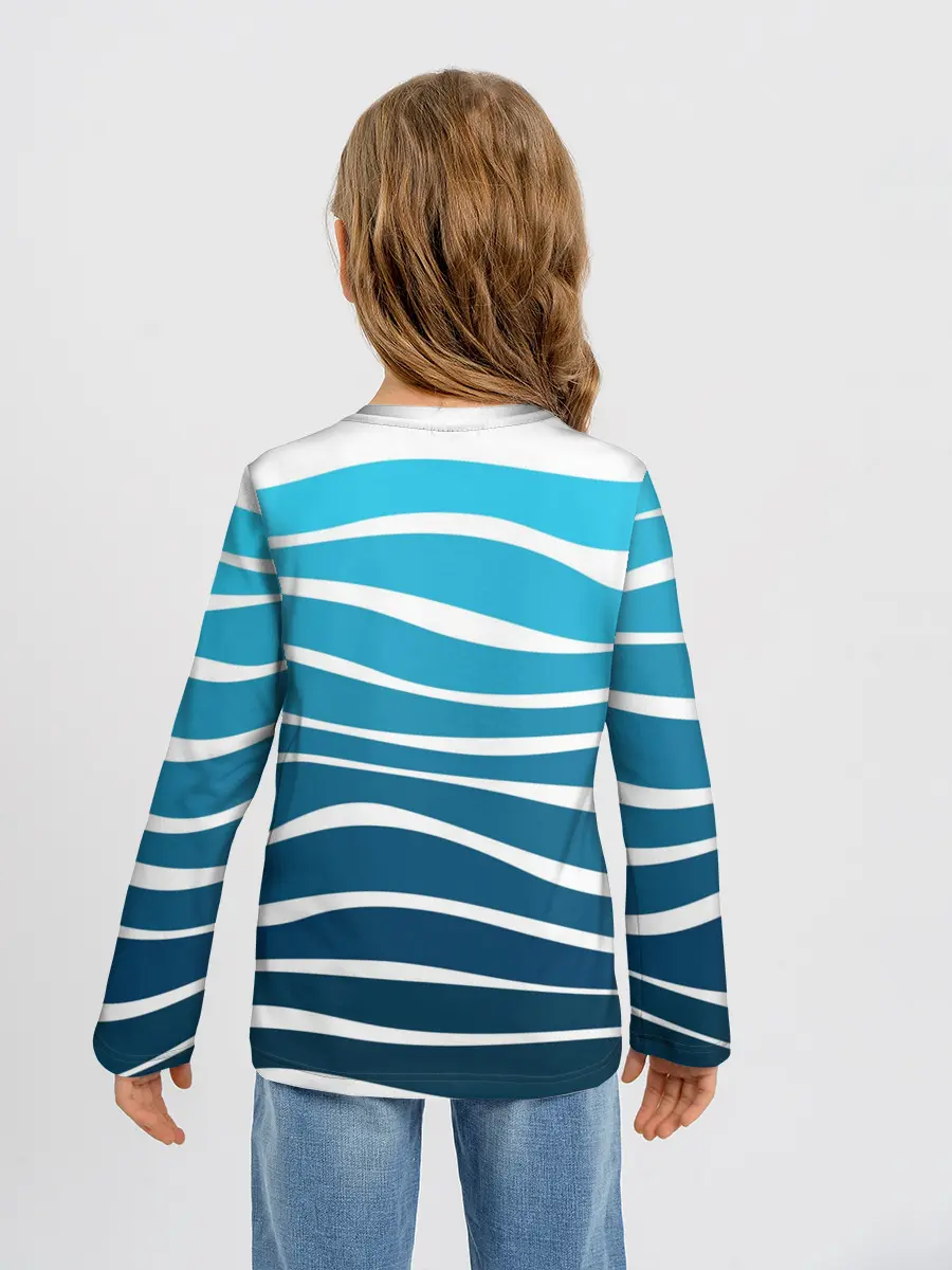 Детский лонгслив / Корабль