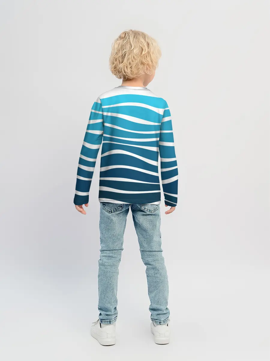 Детский лонгслив / Корабль