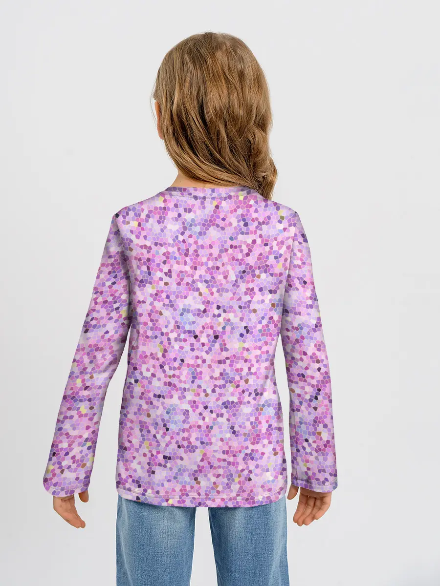 Детский лонгслив / Абстракция