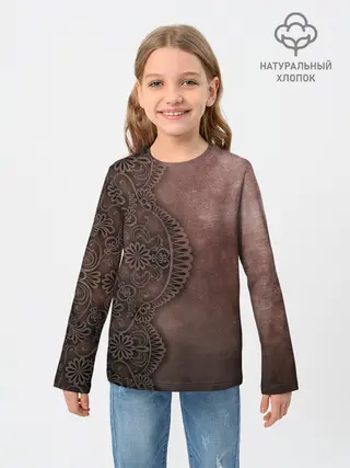 Детский лонгслив / Lace, Pattern