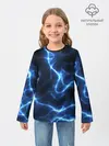 Детский лонгслив / Energy Waves