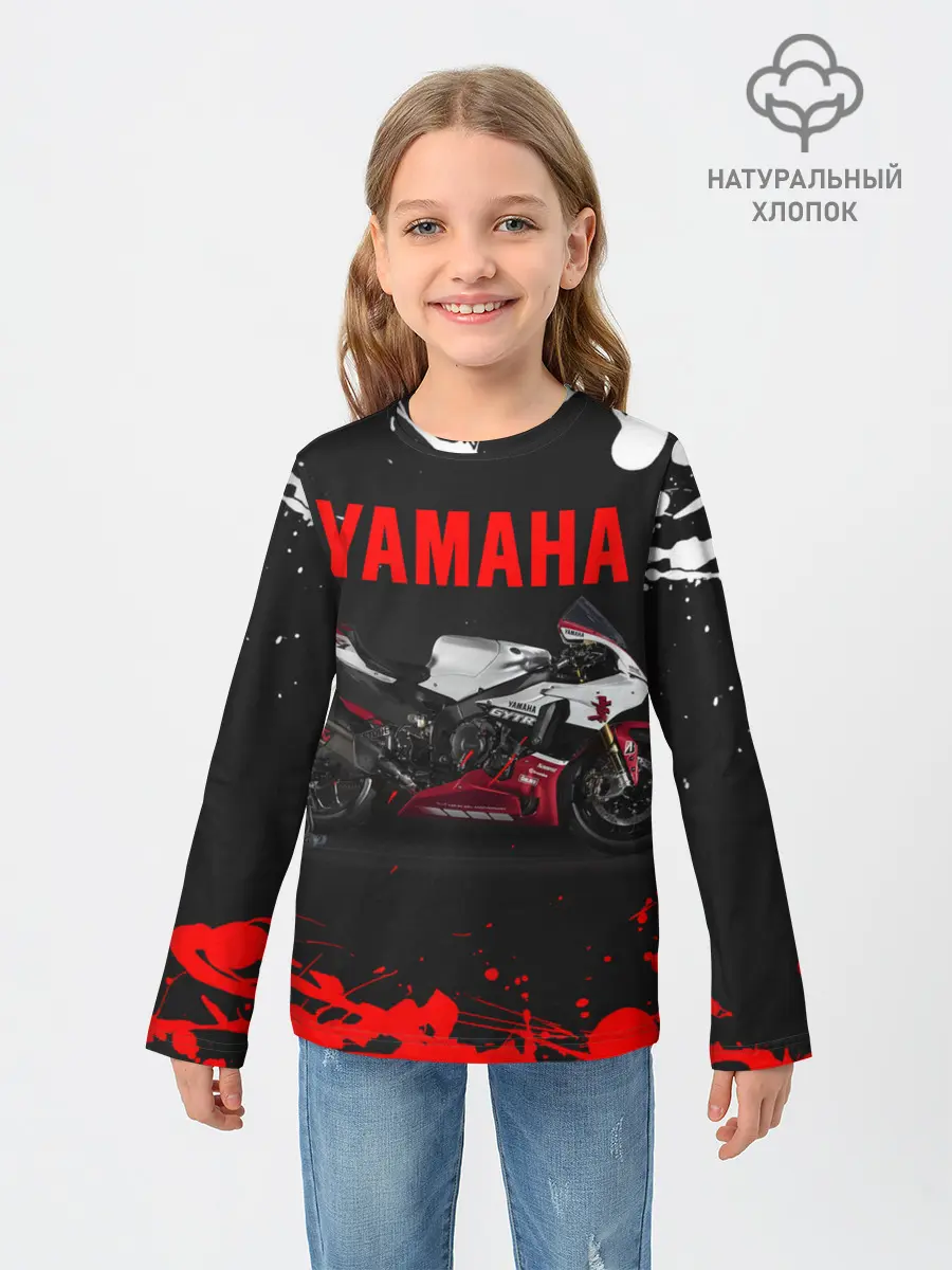 Детский лонгслив / YAMAHA [004]