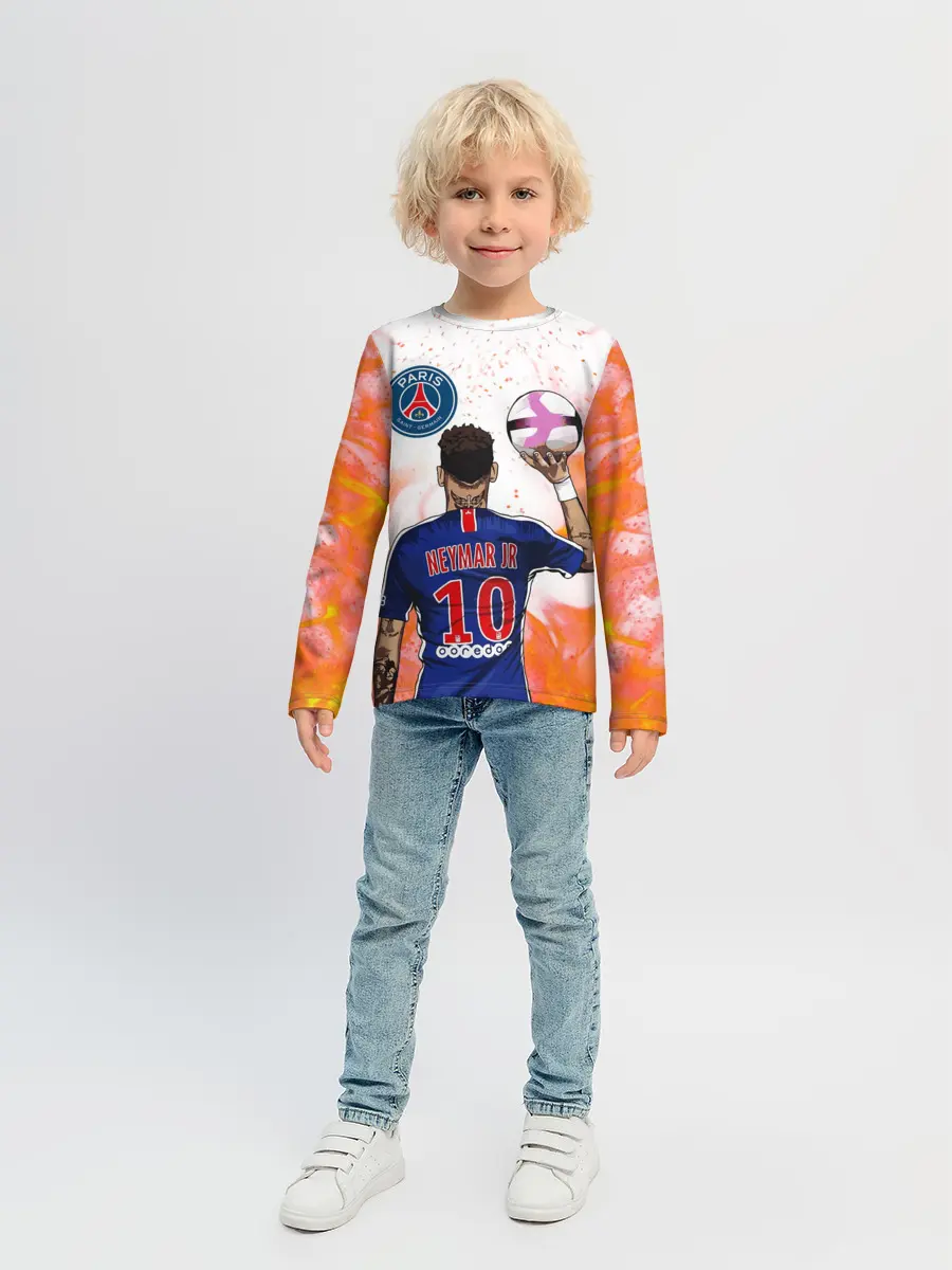 Детский лонгслив / НЕЙМАР / NEYMAR / ПСЖ