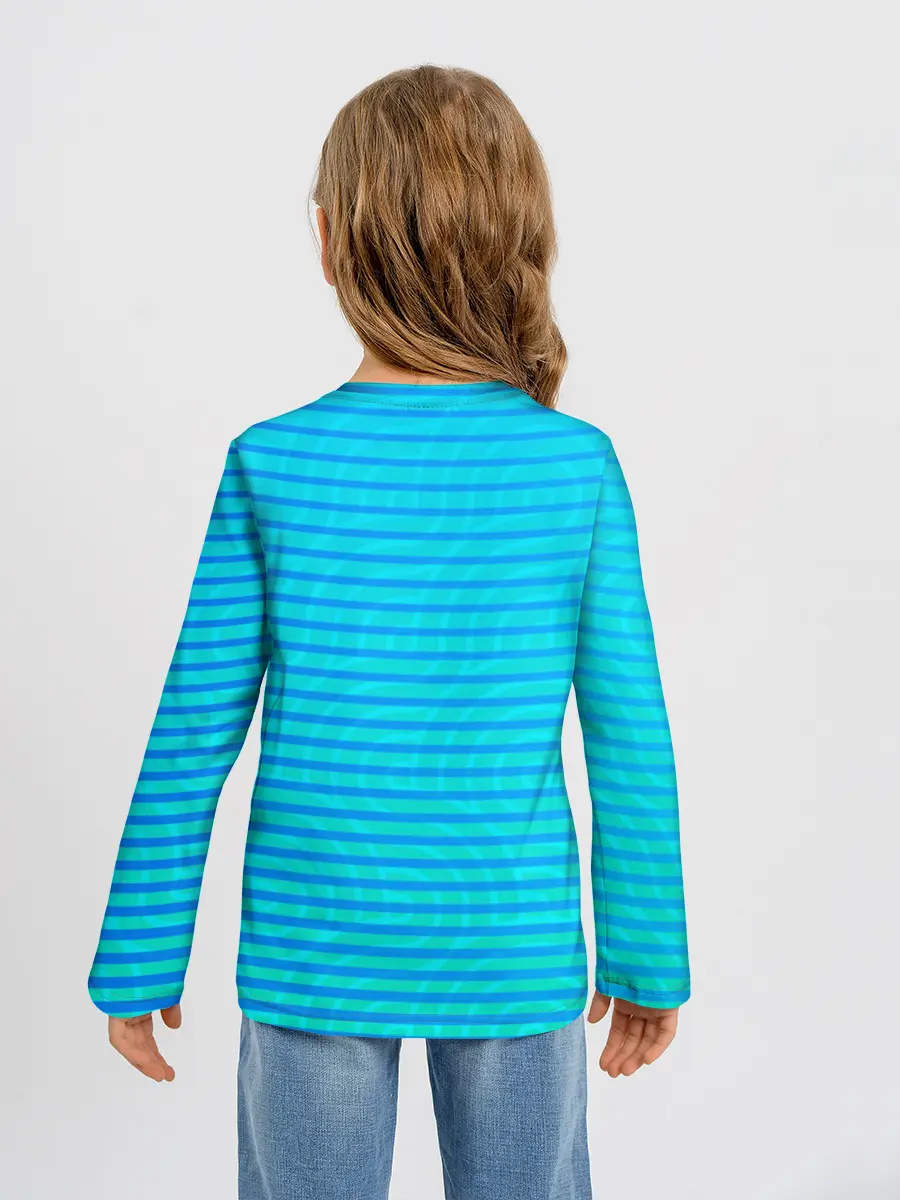 Детский лонгслив / Кораблик в бутылке