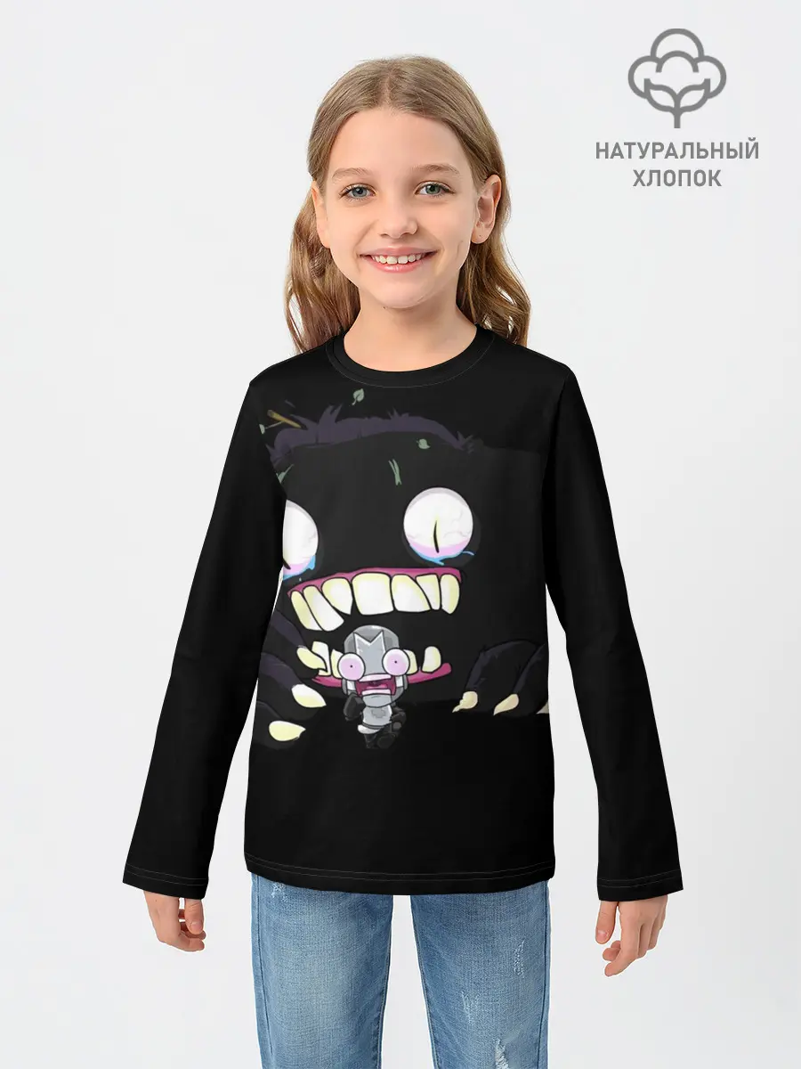 Детский лонгслив / Я монстр