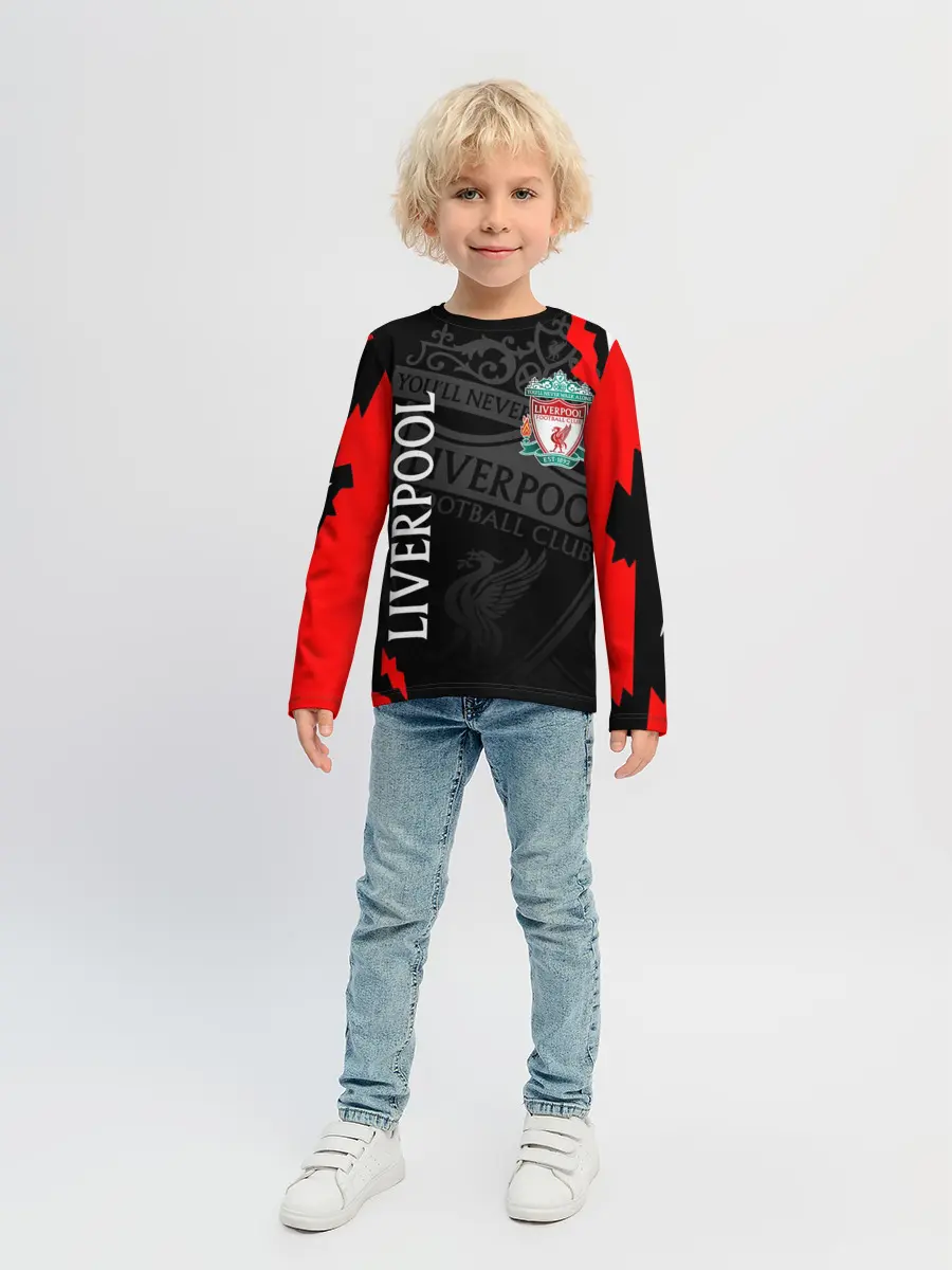Детский лонгслив / LIVERPOOL / ЛИВЕРПУЛЬ / СПОРТ