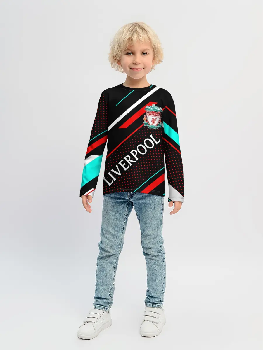 Детский лонгслив / LIVERPOOL / ЛИВЕРПУЛЬ / СПОРТ