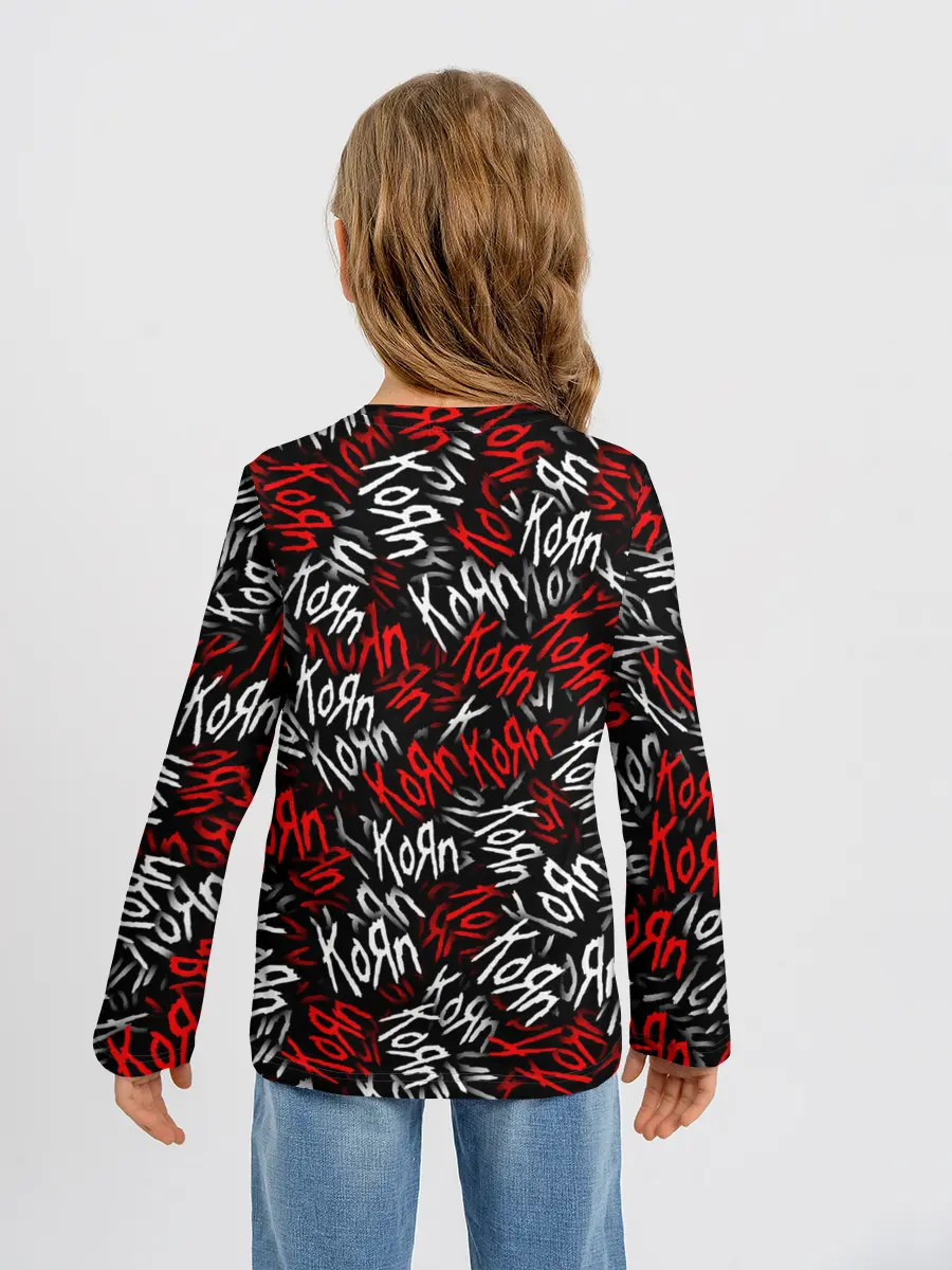 Детский лонгслив / KoЯn KoЯn KoЯn...