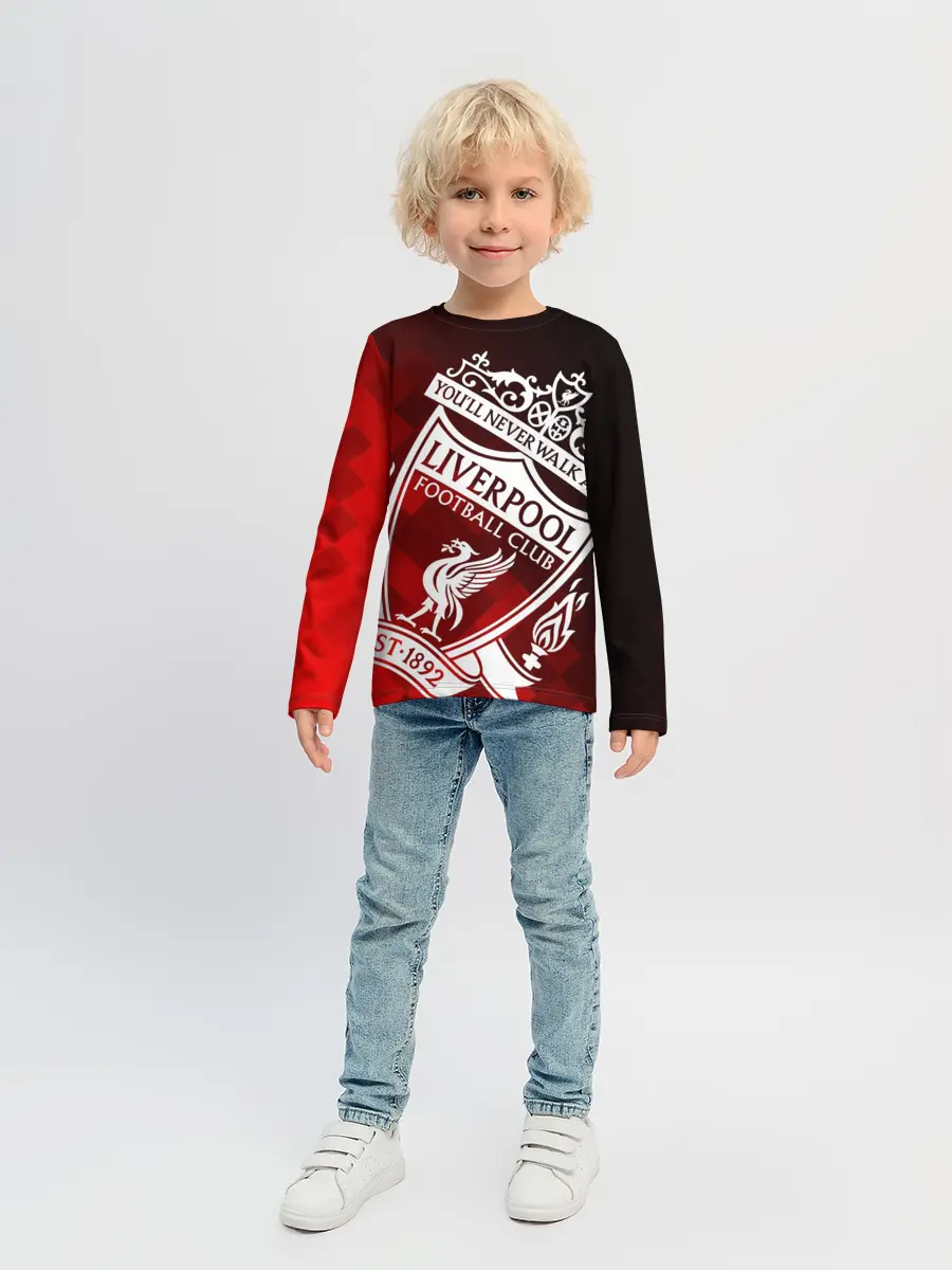 Детский лонгслив / LIVERPOOL / ЛИВЕРПУЛЬ