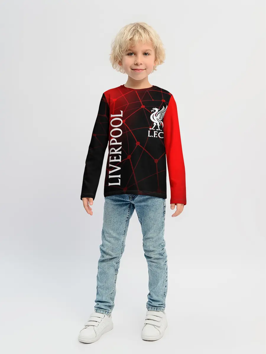 Детский лонгслив / LIVERPOOL / ЛИВЕРПУЛЬ / СПОРТ