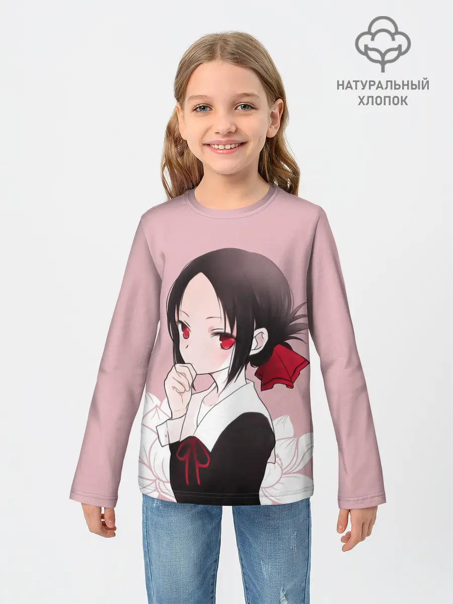 Детский лонгслив / Kaguya Flower